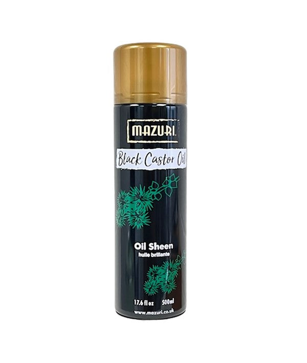 BLACK CASTOR OIL SHEEN SPRAY 500 ml Sprays, Serums and Oils Asetena Pa