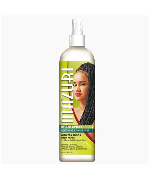 BRAID SPRAY SOOTHING AND SHINE MIST 355 ml Sprays, Serums and Oils Asetena Pa