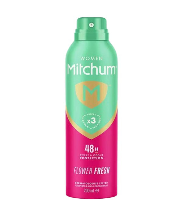 MITCHUM WOMEN 48H FLOWER FRESH DEODORANT SPRAY 200 ml Body Care Asetena Pa
