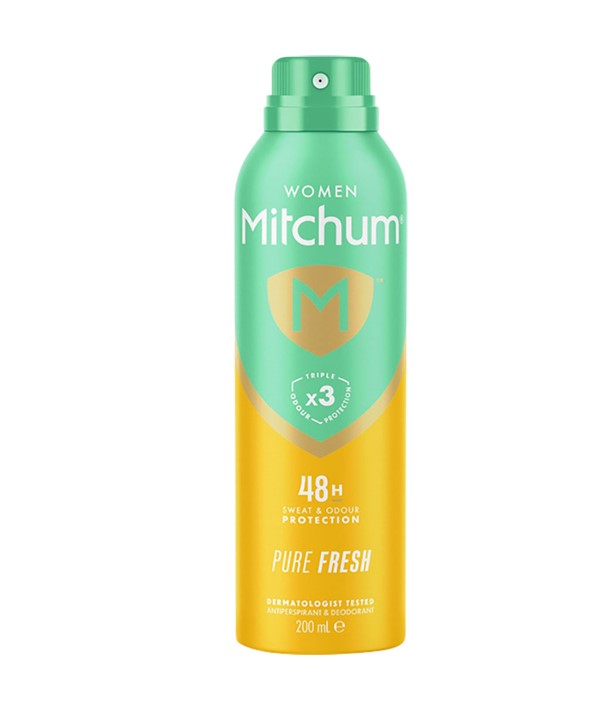 MITCHUM WOMEN 48H PURE FRESH DEODORANT SPRAY 200 ml Body Care Asetena Pa