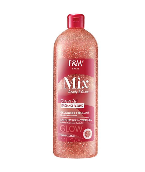 MIX READY TO GLOW EXFOLIATING SHOWER GEL 940 ml No Coulor Body Care Asetena Pa