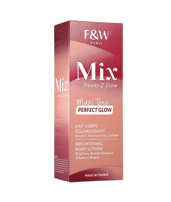 MIX READY TO GLOW MAXI TONE PERFECT GLOW BRIGHTENING BODY LOTION 500 ml No Coulor Even Skin Tone Asetena Pa