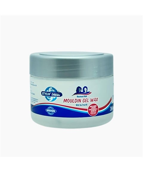 STYLIN DREDZ MAXIMUM HOLD MOULDIN GEL WAX WITH TEA TREE OIL 1 L Hair Styling Asetena Pa