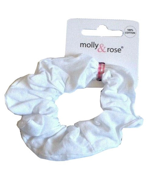 COTTON HAIR GRIP LARGE Color White Kids Hair Accessories Asetena Pa