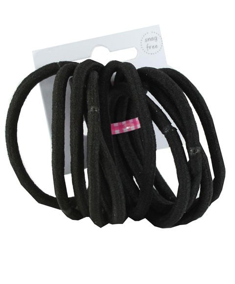 ELASTIC PONYTAILERS Small Color Black Kids Hair Accessories Asetena Pa