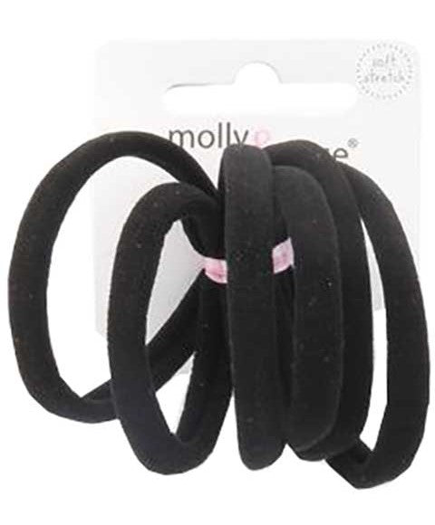 JERSEY ELASTIC BANDS BLACK 7953 Kids Hair Accessories Asetena Pa