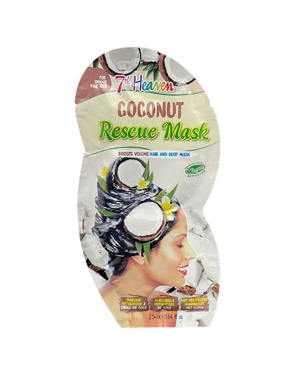 7TH HEAVEN COCONUT RESCUE HAIR MASK 25 ml Treatments Asetena Pa