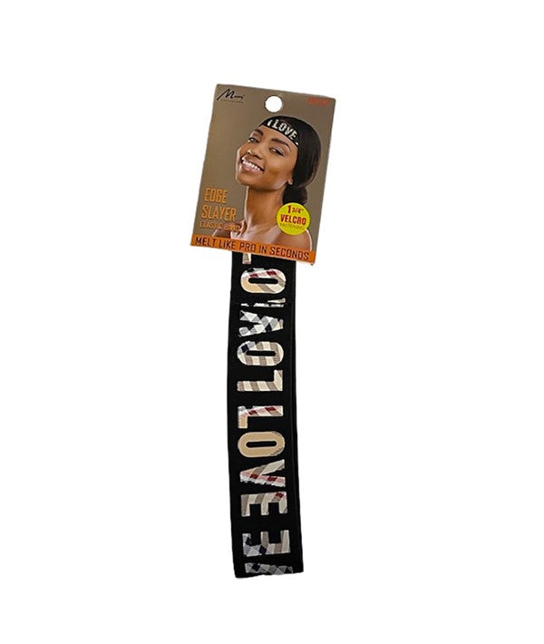 MURRY COLLECTION EDGE SLAYER ELASTIC BAND WE14 LOVE Kids Hair Accessories Asetena Pa
