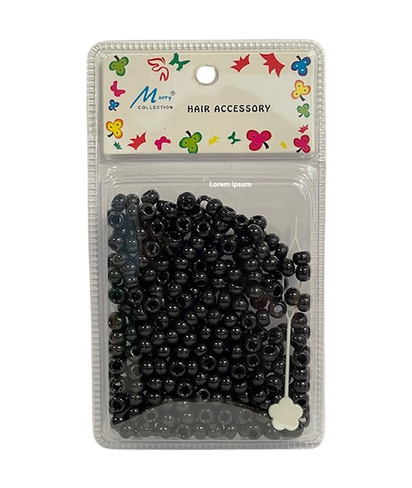HAIR ACCESSORY BEADS B500BLK Hair Accessories Asetena Pa