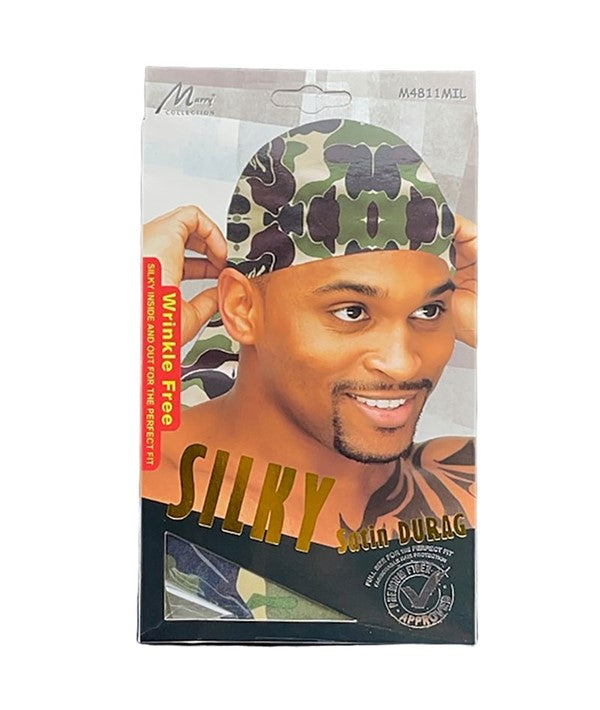 MURRY COLLECTION SILKY SATIN DURAG M4811MIL Durags and Caps Asetena Pa
