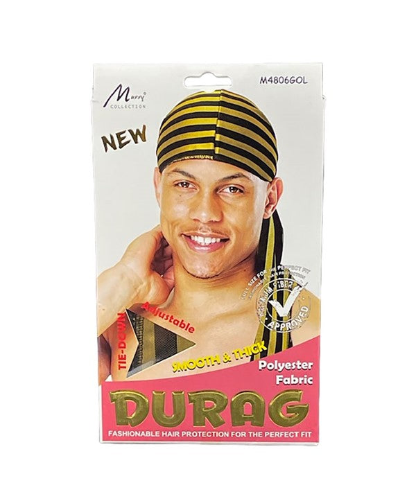 MURRY COLLECTION SMOOTH AND THICK DURAG M4806GOL Durags and Caps Asetena Pa
