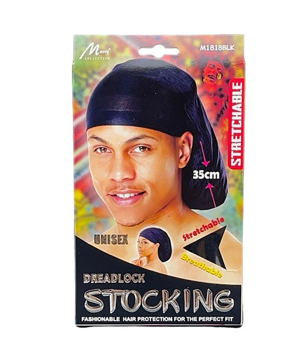 MURRY COLLECTION UNISEX DREADLOCK STOCKING M1818BLK Durags and Caps Asetena Pa