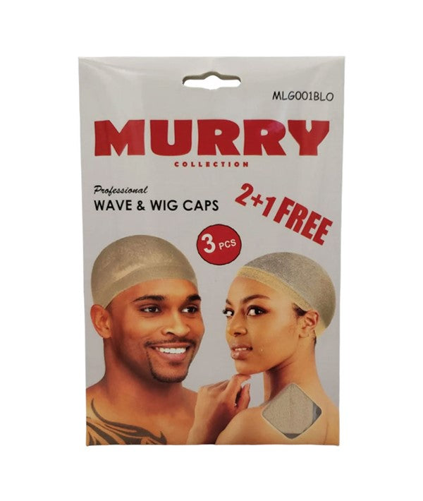 MURRY PROFESSIONAL WAVE AND WIG CAPS MLG001BLO Durags and Caps Asetena Pa
