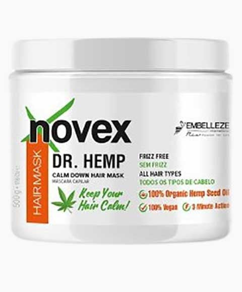 DOCTOR HEMP CALM DOWN HAIR MASK 500 g Treatments Asetena Pa