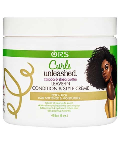 ORS CURLS UNLEASHED COCOA AND SHEA BUTTER LEAVE IN CONDITIONER 454 g Conditioner Asetena Pa