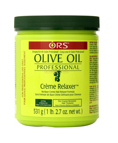 ORS OLIVE OIL PROFESSIONAL CREME RELAXER 531 g (Pack of 3) Color Normal Relaxer n Texturizer Asetena Pa