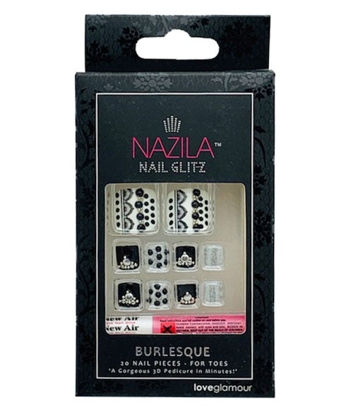 NAIL GLITZ LOVE GLAMOUR BURLESQUE 20 Nails Nails Asetena Pa