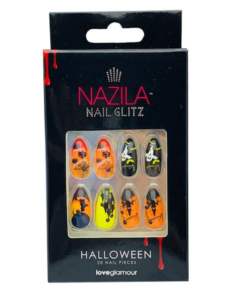 NAIL GLITZ LOVE GLAMOUR HALLOWEEN 20 Nails Nails Asetena Pa