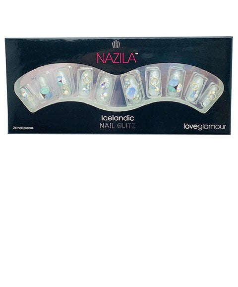 NAIL GLITZ LOVE GLAMOUR ICELANDIC 24 Nails Nails Asetena Pa