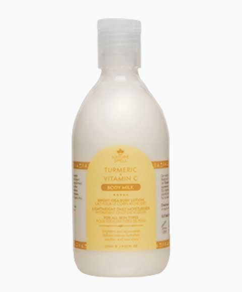 NATURE SPELL TURMERIC AND VITAMIN C BODY MILK 276 ml Skin Moisturizing Asetena Pa