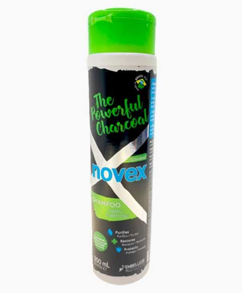 THE POWERFUL CHARCOAL SHAMPOO 300 ml Shampoo Asetena Pa