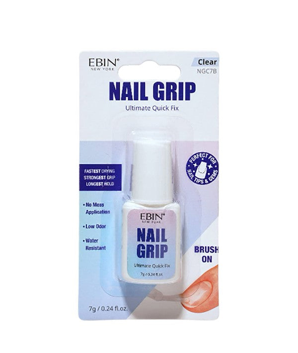 NAIL GRIP ULTIMATE QUICK FIX BRUSH ON NGC7B CLEAR Nails Asetena Pa