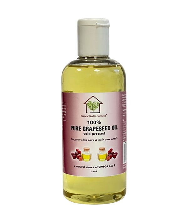 PURE GRAPESEED COLD PRESSED OIL 250 ml Sprays, Serums and Oils Asetena Pa