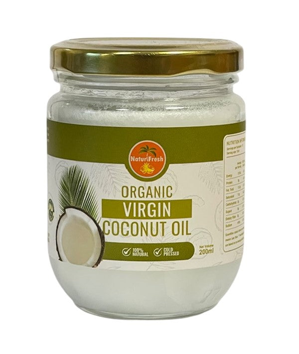 NATURI FRESH ORGANIC VIRGIN COCONUT OIL 500ml Sprays, Serums and Oils Asetena Pa