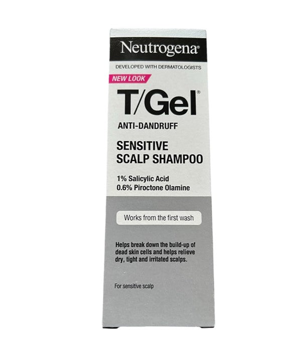 NEUTROGENA T GEL ANTI DANDRUFF SENSITIVE SCALP SHAMPOO 150 ml Shampoo Asetena Pa