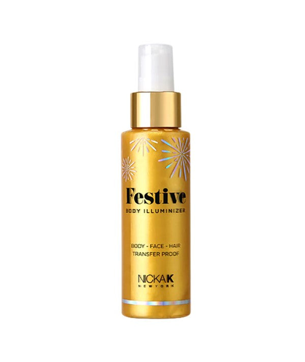 FESTIVE BODY ILLUMINIZER GOLD 100 ml Blush And Highligter Asetena Pa