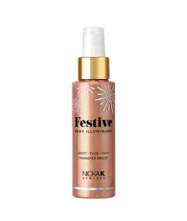 FESTIVE BODY ILLUMINIZER ROSE GOLD 100 ml Blush And Highligter Asetena Pa