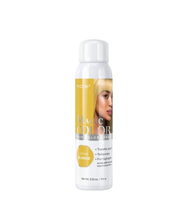 TYCHE MAGIC COLOR HAIR COLOR SPRAY BLONDE 100 g Hair Color Asetena Pa