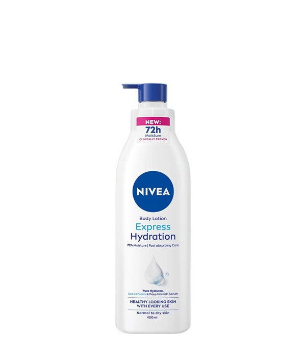 NIVEA EXPRESS HYDRATION 72H MOISTURE BODY LOTION NORMAL TO DRY SKIN 400 ml Skin Moisturizing Asetena Pa