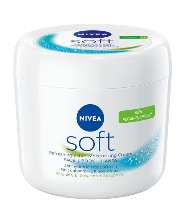 SOFT MOISTURISING FACE AND BODY CREAM 500 ml No Coulor Skin Moisturizing Asetena Pa