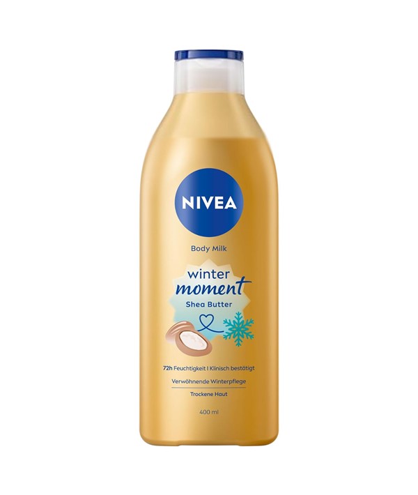 NIVEA BODY WINTER MOMENT SHEA BUTTER BODY MILK 400 ml Skin Moisturizing Asetena Pa