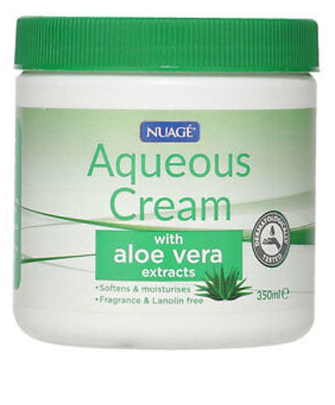 NUAGE AQUEOUS CREAM WITH ALOE VERA EXTRACTS 350 ml Skin Moisturizing Asetena Pa