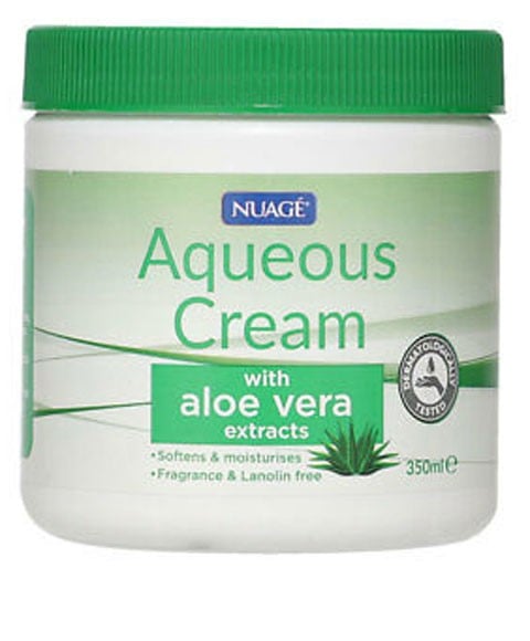 NUAGE AQUEOUS CREAM WITH ALOE VERA EXTRACTS 350 ml Skin Moisturizing Asetena Pa
