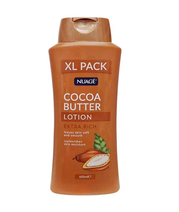 NUAGE COCOA BUTTER EXTRA RICH LOTION 600 ml Skin Moisturizing Asetena Pa