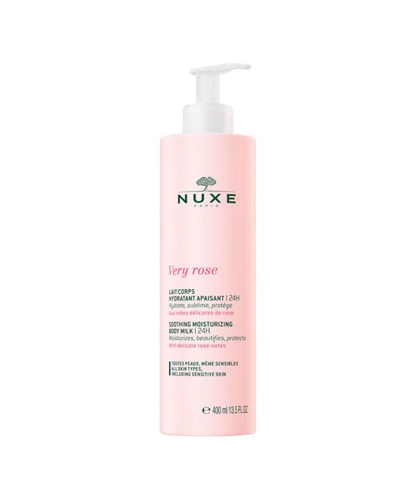 NUXE PARIS VERY ROSE SOOTHING MOISTURIZING BODY MILK 400 ml Skin Moisturizing Asetena Pa