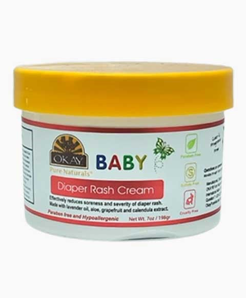 OKAY PURE NATURALS BABY DIAPER RASH CREAM 198 g Kids Skincare Asetena Pa