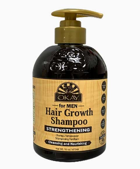 OKAY FOR MEN HAIR GROWTH STRENGTHENING SHAMPOO 473 ml Men Hair Care Asetena Pa