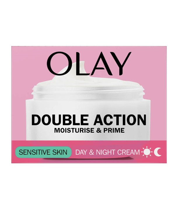 OLAY DOUBLE ACTION DAY CREAM SENSITIVE Skin Moisturizing Asetena Pa