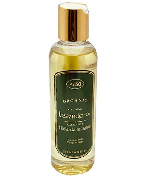 P 50 ORGANIC CALMING LAVENDER OIL 200 ml Sprays, Serums and Oils Asetena Pa