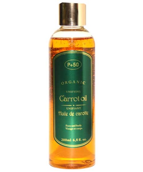ORGANIC UNIFYING CARROT OIL 200 ml Skin Moisturizing Asetena Pa