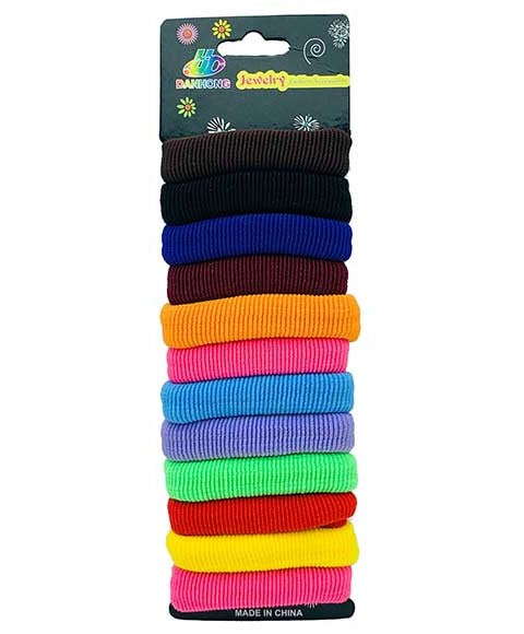 DANHONG THICK HAIR PONY TAILS 15009AST Color Assorted Kids Hair Accessories Asetena Pa