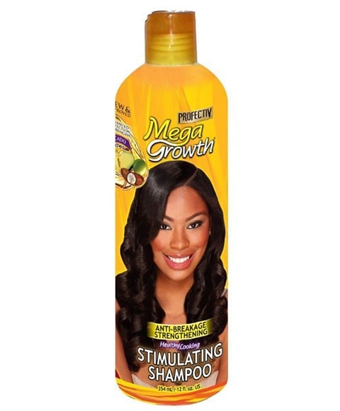MEGA GROWTH ANTI BREAKAGE STRENGTHENING STIMULATING SHAMPOO 354 ml (Pack of 2) Shampoo Asetena Pa
