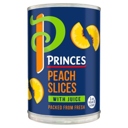 Princes Peach Slices In Juice 6x410g