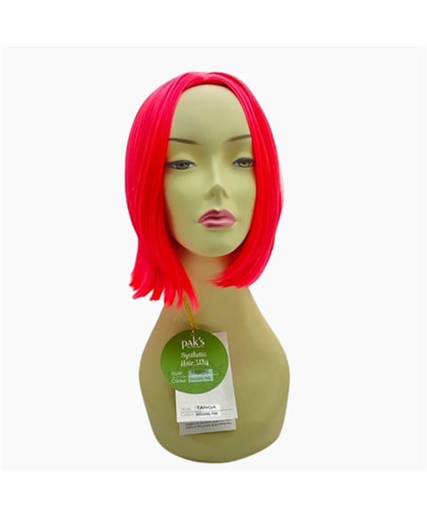 PAKS SYN TANGA WIG SHOCKING PINK Synthetic Hair Wigs Asetena Pa