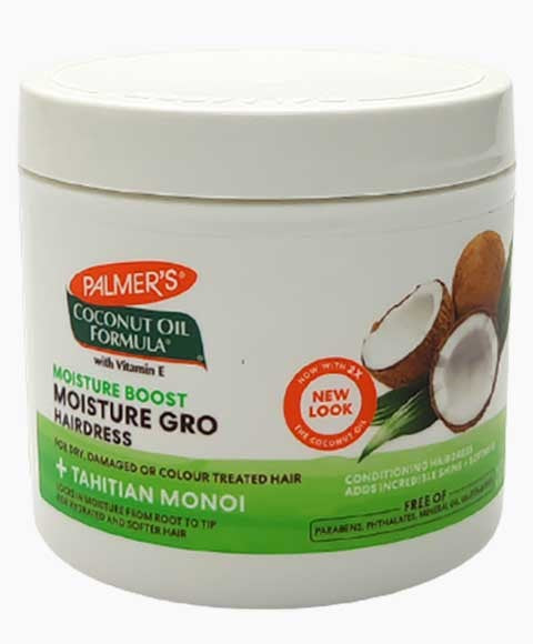 COCONUT OIL FORMULA MOISTURE GRO HAIRDRESS WITH VITAMIN E 250 g Conditioner Asetena Pa