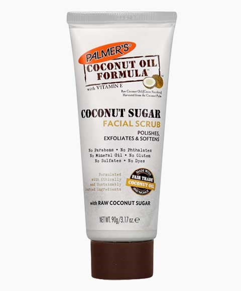 COCONUT OIL FORMULA COCONUT SUGAR FACIAL SCRUB 90 g Skin Wash Asetena Pa